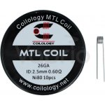 Coilology Předmotané spirálky MTL Series MTL Ni80 0,6ohm 10ks – Sleviste.cz