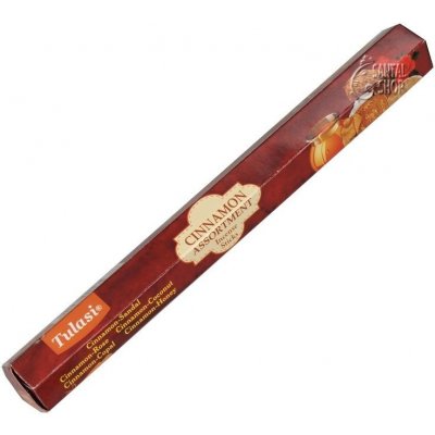 Tulasi Cinnamon Assortment indické vonné tyčinky 20 ks – Hledejceny.cz