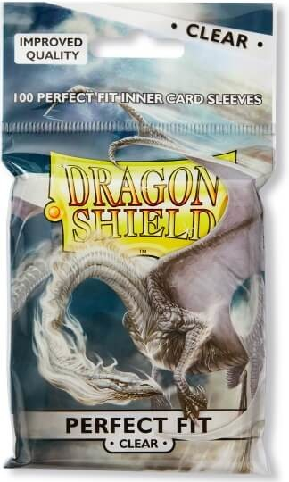 Dragon Shield Standard Perfect Fit Clear Obaly 100 ks