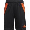 Dětské kraťasy a šortky adidas Tiro 24 Shorts Kids black Tm Orange