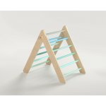 BusyKids Montessori Piklerové trojúhelník mátový – Sleviste.cz