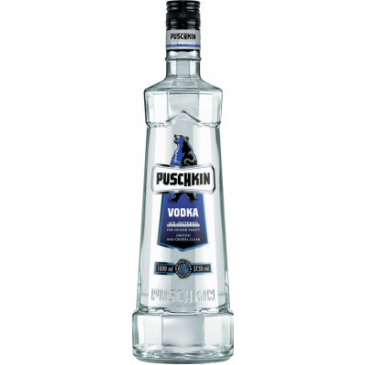 Puschkin Vodka 37,5% 1 l (holá láhev)