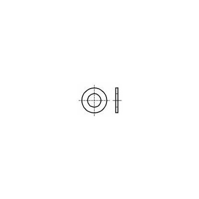 BOSSARD Podložka kulatá M1,6 D=4mm h=0,3mm nerezová ocel A2 DIN:125A