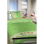Dadka povlečení Medvědí Pohádka zelené 90 x 130 , 45 x 60 cm – Sleviste.cz