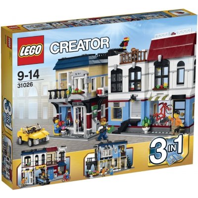 LEGO® Creator 31026 Moto shop a kavárna