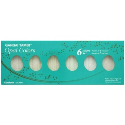 Gansai Tambi Opal Colors sada Akvarelové barvy 6ks 1 sada – Zbozi.Blesk.cz