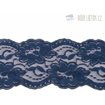 Elastická krajka tmavě modrá – Sleviste.cz