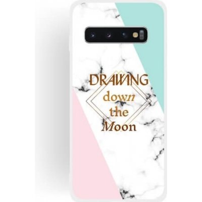 PROTEMIO 15074 MARBLE Ochranný obal Samsung Galaxy S10 DRAWING – Zboží Mobilmania