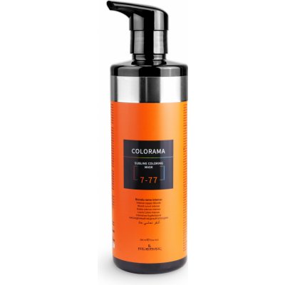 Kléral systém Colorama Sublime Coloring Mask 7,77 Intense Copper Blond 500 ml – Zboží Dáma