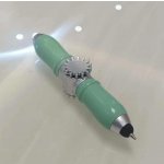 Světelný Fidget Spinner Pen zelený – Zboží Mobilmania