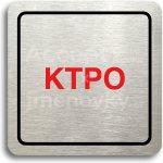 ACCEPT Piktogram KTPO - stříbrná tabulka - barevný tisk – Zboží Dáma