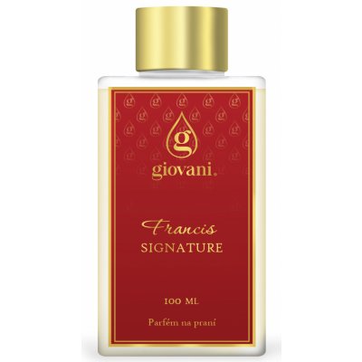 Giovani Koncentrovaný parfém na prádlo FRANCIS SIGNATURE 100 ml – Zboží Mobilmania