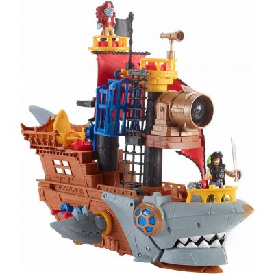 Fisher-Price Pirátská loď Imaginext Kousnutí žraloka