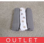 PETITE&MARS bambusová mušelínová Moussy Rose Rainbows 68 x 68 cm 3 ks – Hledejceny.cz