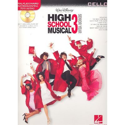 Instrumental Play Along: High School Musical 3 Senior Year noty na violoncello + audio – Zboží Mobilmania