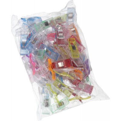 Galanterie Fixační kolíky / svorky na látky 37 x 10 mm 50 ks, MIX – Hledejceny.cz