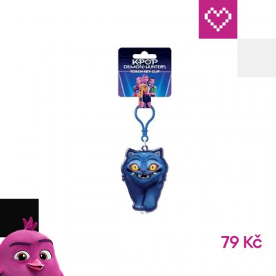 Přívěsek na klíče KPop Demon Hunters Derpy se svítilnou – Zboží Mobilmania