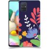 Pouzdro a kryt na mobilní telefon Samsung Pouzdro ACOVER Samsung Galaxy A71 A715F s motivem Colorful Flowers