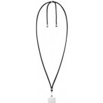 Univerzální šňůrka pro mobilní telefon Aligator Machršňůra, černá – Zboží Živě