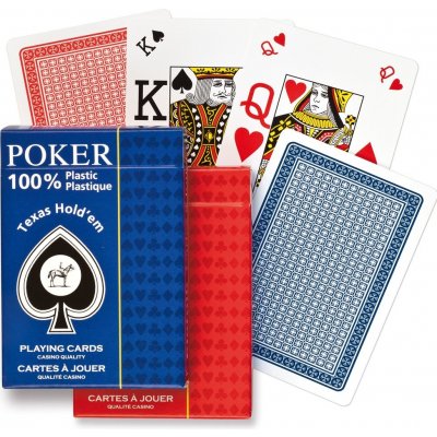 Piatnik Poker - 100% Plastic Jumbo Index Speciál