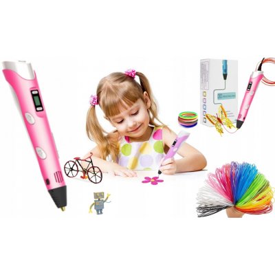 Propiska růžové se sadou PLA náplní 110 m – Hledejceny.cz