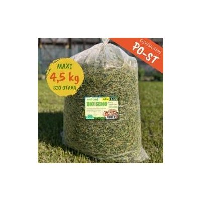 Aniland BIO luční seno první seč MAXI 4,5 kg – Sleviste.cz