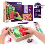 OKTO Modelování Malý svět v rámečku motiv "Skřítek" 21x21 cm – Zboží Mobilmania