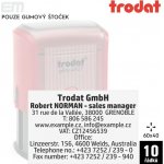Trodat 4927 [ 60 x 40 mm pouze gumový štoček – Zboží Živě