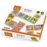 Viga Dřevěné domino Divoká zvířátka – Zboží Živě