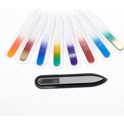 Pilník skleněný color 195 mm 195/4/2/C – Zboží Dáma