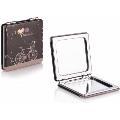 Diva & Nice Cosmetics Accessories kosmetické zrcátko design Bicycle – Zboží Mobilmania