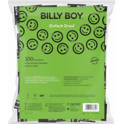 Billy Boy Einfach Drauf 100 ks Lubrikované s jemnou vůní