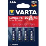 Varta Max Tech AAA 4ks VARTA-4703/4B – Sleviste.cz