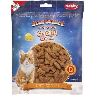 Nobby StarSnack Cat Crushy Cheese křupavé polštářky se sýrem 125 g – Hledejceny.cz