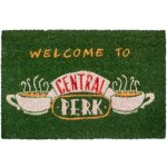 CurePink Friends Přátelé Central Perk 60 x 40 cm zelená [FGE0015] – Zboží Dáma