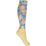 HKM Podkolenky jezdecké Essentials light yellow baby blue – Sleviste.cz