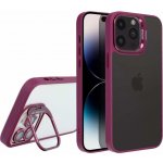 BRACKET CASE APPLE IPHONE 15 tmavě fialové – Zboží Mobilmania