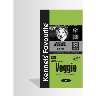 Kennels' Favourite Vegetariánské granule pro psy 7,5 kg