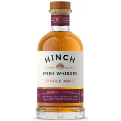 Hinch Single Malt Bourbon Oloroso 43% 0,7 l (holá láhev) – Hledejceny.cz