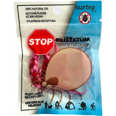 Surtep Stop klíšťatům pletený náramek – Zbozi.Blesk.cz