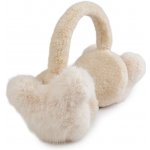 Stoklasa Kožešinové klapky na uši Béžová světlá – Zboží Dáma