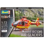 Revell Model Kit Plastic helicopter 04986 EC 135 Air Glaciers 1:72 – Sleviste.cz