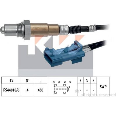 KW Lambda sonda Made in Italy - OE Equivalent KW 498 078 – Zboží Mobilmania
