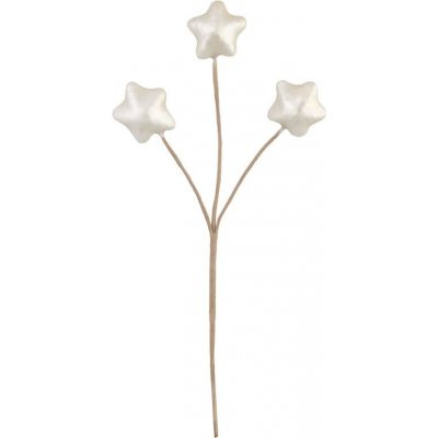 Vetvička MagicHome hviezdy, bielam 8,5 cm – Hledejceny.cz