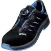 Pracovní obuv Uvex 69382 bezpečnostní obuv S1P černá/modrá