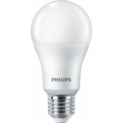 Philips LED žárovka E27 A60 13W 100W teplá bílá 2700K – Sleviste.cz