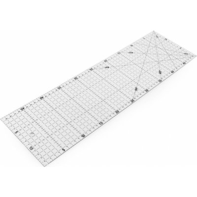 Pravítko na patchwork 15x50 cm Varianta: transparent, Balení: 1 ks – Zboží Dáma Pravítko na patchwork 15x50 cm Varianta: transparent, Balení: 1 ks – Zboží Dáma