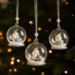 PM Euro Trading Dekorace na stromek Santa – Zboží Mobilmania