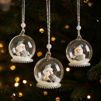 PM Euro Trading Dekorace na stromek Santa – Zboží Mobilmania