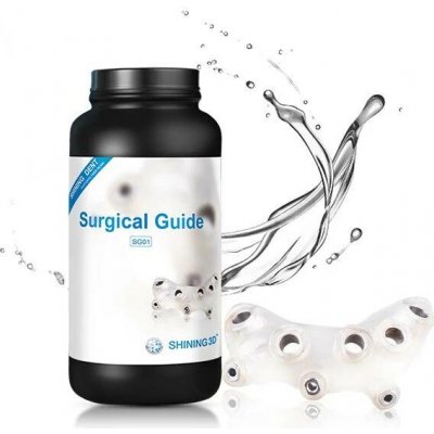 Shining 3D Surgical Guide SG01 Resin transparentní 1kg – Sleviste.cz